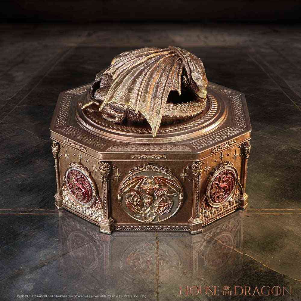 Nemesis Now House Of The Dragon - Syrax Decorative box - Bronze coloured